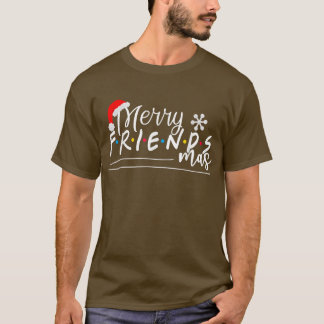 T-shirt Joyeux Friendsmas amis Noël appariement groupe