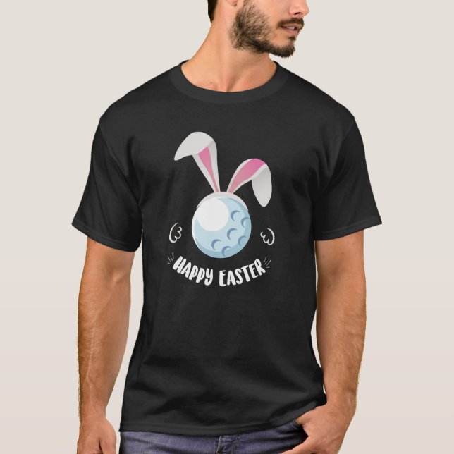 T-shirt Joyeux Golf de Pâques Dire Funny Golf de Pâques (Devant)