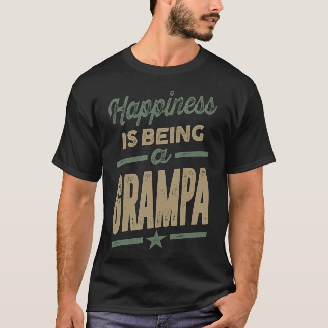 T-shirt Joyeux Grampa (Devant)