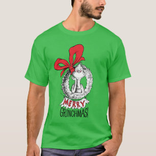 T-shirt Joyeux Grinchmas Couronne Le Grinch
