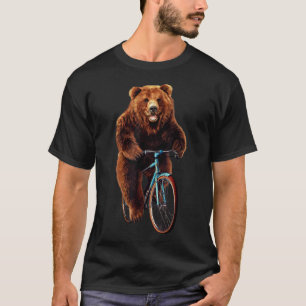 T-Shirt - Joyeux Grizzly Bear Cycling, VTT