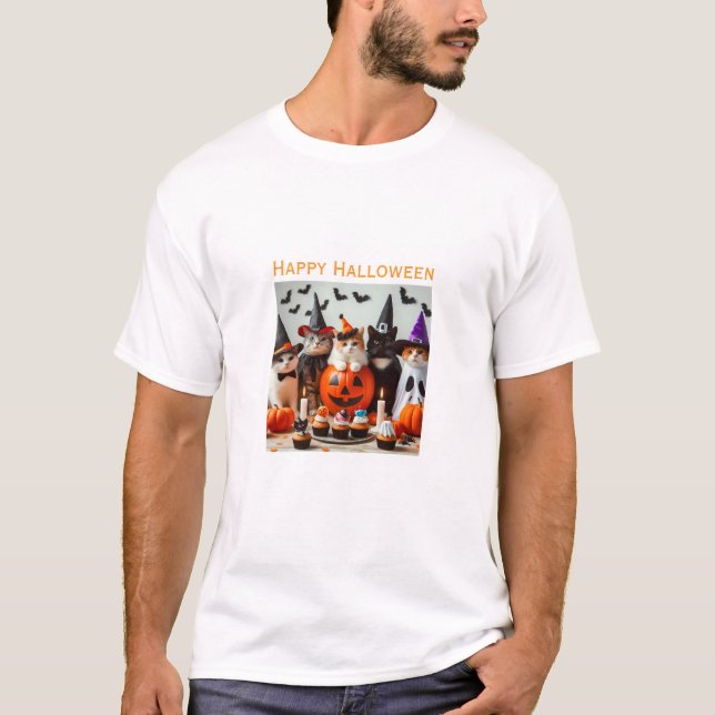 T-shirt Joyeux Halloween (Devant)