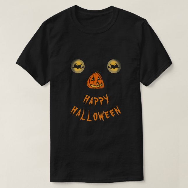 T-shirt Joyeux Halloween (Design devant)