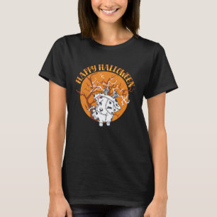 T-shirt Joyeux Halloween Dalmatien Monster Chien Animal Ho
