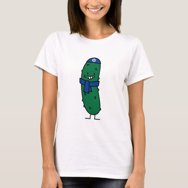 T-shirt Joyeux Hanoukka Juif Pickle Pickle Pickles (Devant)