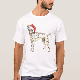 T-shirt Joyeux Howlidays American Hairless Terrier