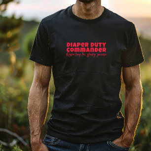 T-shirt Joyeux humour de la lettre rouge de la Fête des Pr
