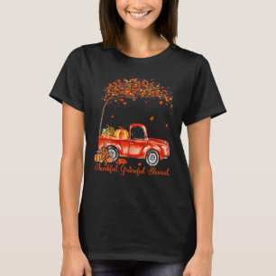 T-shirt Joyeux Jour d'Action de grâce Automne Automne Mapl