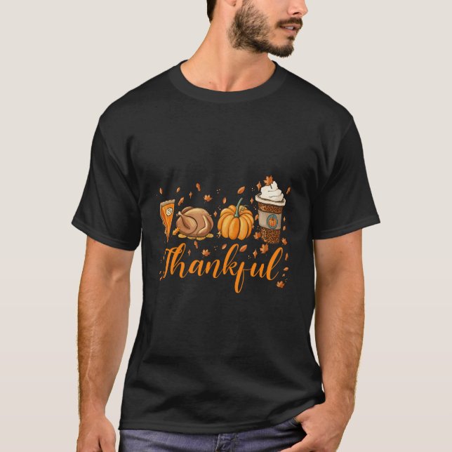 T-shirt Joyeux Jour d'Action de Grâce Turquie Dernier Citr (Devant)