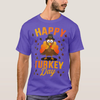T-shirt Joyeux jour de dinde pour la saison des grâces