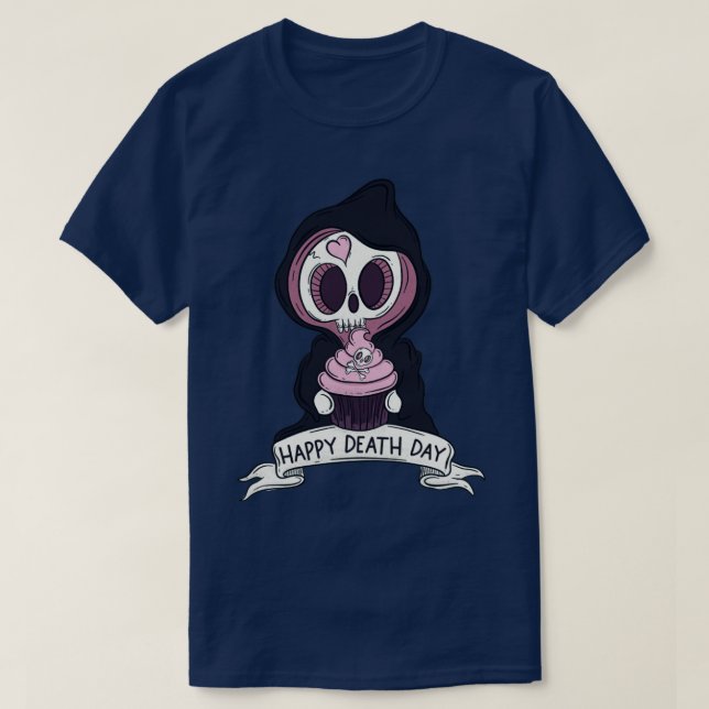 T-shirt Joyeux jour de la mort (Design devant)