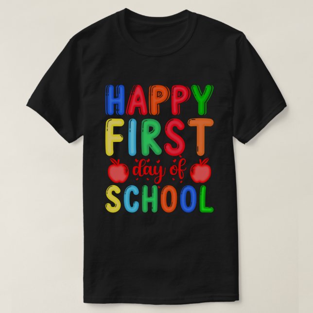 T-shirt Joyeux Jour de l'École (Design devant)