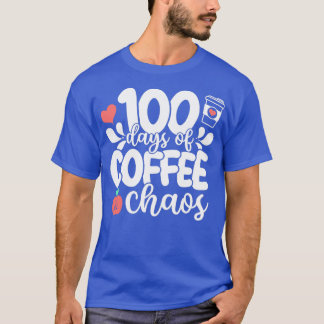 T-shirt Joyeux Jour De L'Enseignant Jours De Café Chao