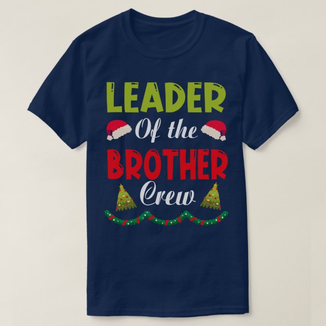 T-shirt Joyeux Jour de Noël Moi, Frère 1 (Design devant)