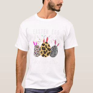 T-shirt Joyeux jour de Pâques Cute Bunny Coordinateur des