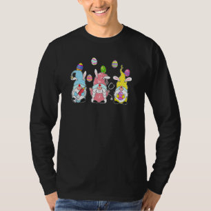 T-shirt Joyeux Jour de Pâques Cute Nurse Bunny Gnome Oeuf
