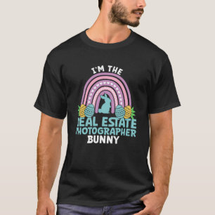 T-shirt Joyeux jour de Pâques Je suis le photographe immob
