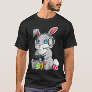 T-shirt Joyeux Jour de Pâques Oeuf Lapin Drôle Garçons Fil