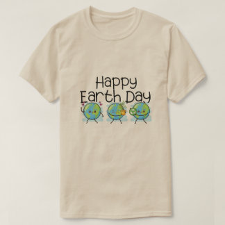 T-shirt Joyeux Jour des terres Vert érable cadeau de vacan