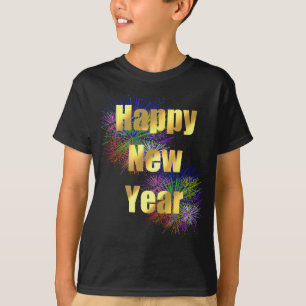 T-shirt Joyeux jour férié de Nouvel An