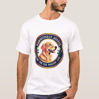 T-shirt Joyeux Joyeux Joyeux Joyeux Chien Tee