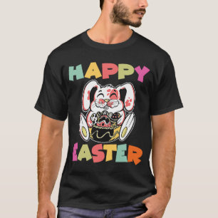 T-shirt Joyeux lapin de Pâques OEufs Rabbit Célébrer l'oeu