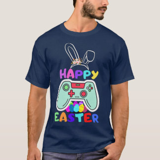 T-shirt joyeux lapin lapin de pâques face drôle jour de pâ