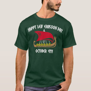 T-shirt Joyeux Leif Erikson Day Vikings 4