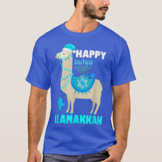 T-shirt Joyeux Llamakkah Hanoukka Llama Chanukah Alpaca
