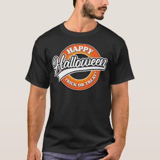 T-shirt Joyeux logo Halloween Trick ou Treat