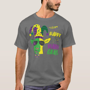 T-shirt Joyeux Mardi Gras Party Costume de chèvre Carnaval