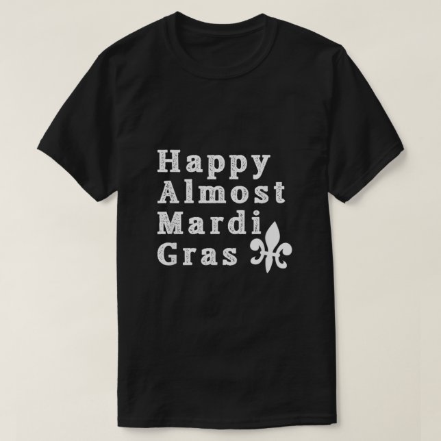 T-shirt Joyeux Mardi Gras Shirt159 (Design devant)