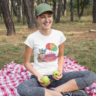 T-shirt Joyeux Marionnette d'anniversaire