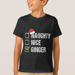 T-shirt Joyeux Méchant Roux Père Noël Chapeau Irlandais No