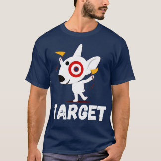 T-shirt Joyeux membre de l'équipe de Chien de Bullseye TSh