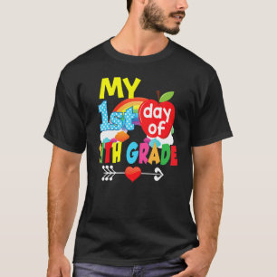 T-shirt Joyeux Mon Premier Jour De 11E Année 11E Année Ret