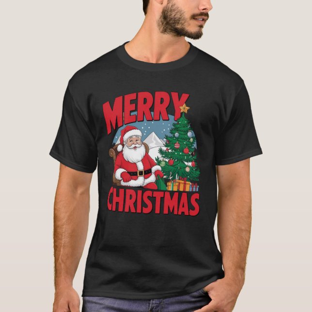 T-shirt joyeux noël (Devant)