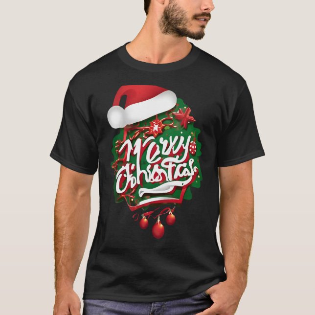 T-shirt Joyeux Noël- (Devant)