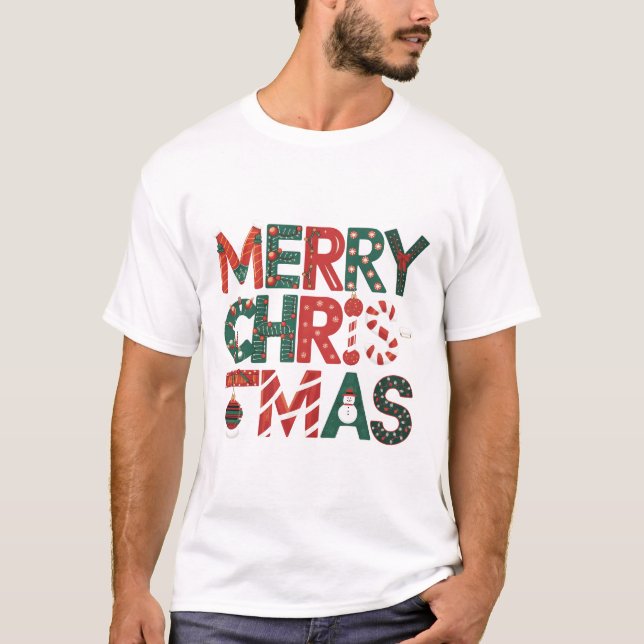 T-shirt Joyeux Noël (Devant)