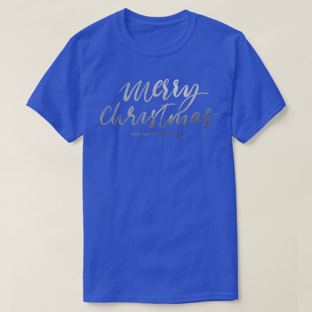 T-shirt Joyeux Noël Bonne année 2 (Design devant)