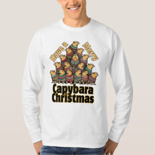 T-shirt Joyeux Noël Capybara