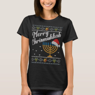 T-shirt Joyeux Noël Chrismukkah Hanoukka
