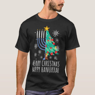 T-shirt Joyeux Noël Chrismukkah Joyeux Noël Hanoukka