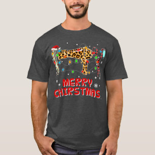T-shirt Joyeux Noël Coiffeuse Outil coiffeuse