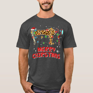 T-shirt Joyeux Noël Coiffeuse Outil coiffeuse