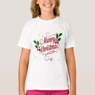 T-shirt Joyeux Noël, conception de vacances,