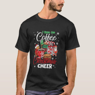 T-shirt Joyeux Noël Coup Sur Café Et Bonbons De Noël