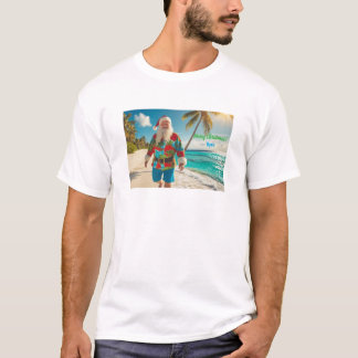 T-shirt Joyeux Noël de la plage