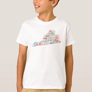 T-shirt Joyeux Noël de la Virginie
