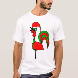 T-shirt Joyeux Noël - de Portoguise Rooster